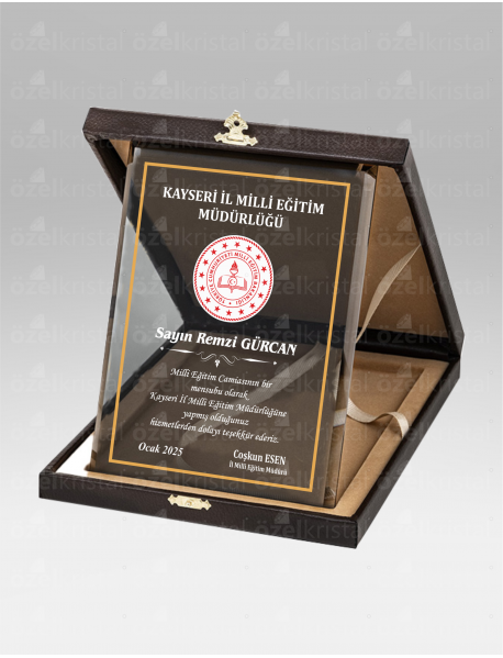 KUTULU PLAKET C8