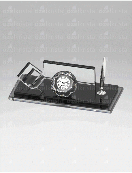 KRİSTAL MASA İSİMLİĞİ MST027