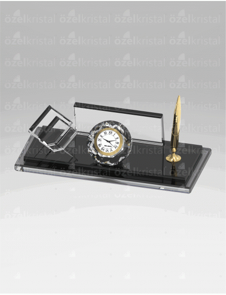 KRİSTAL MASA İSİMLİĞİ MST027