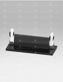 KRİSTAL MASA İSİMLİĞİ MST042
