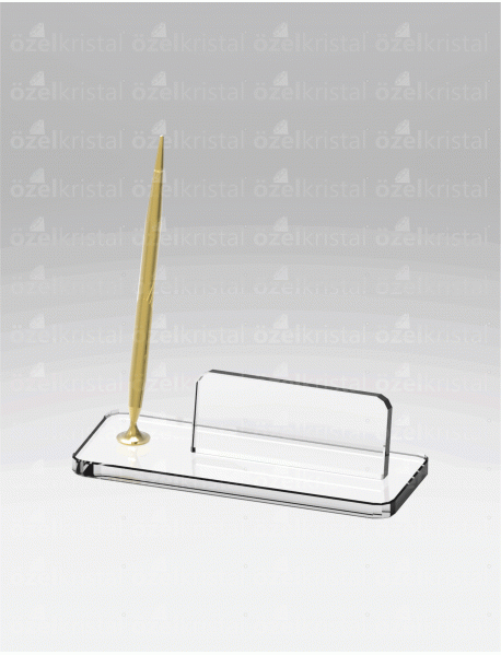 KRİSTAL MASA İSİMLİĞİ MST044