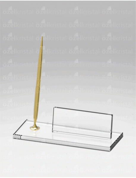 KRİSTAL MASA İSİMLİĞİ MST045