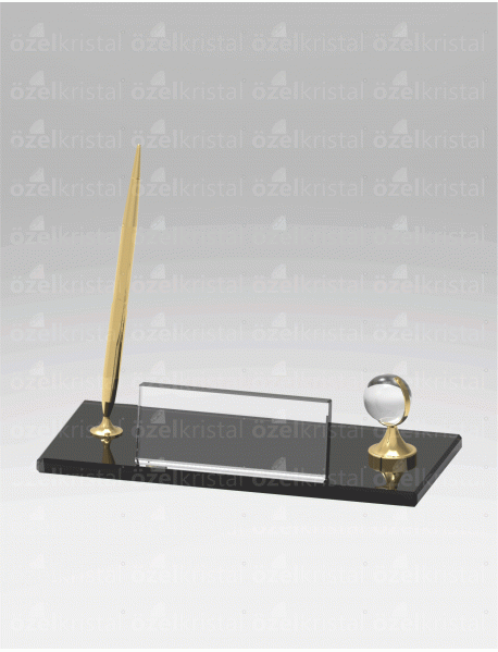 KRİSTAL MASA İSİMLİĞİ MST046