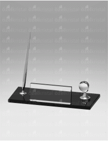 KRİSTAL MASA İSİMLİĞİ MST046