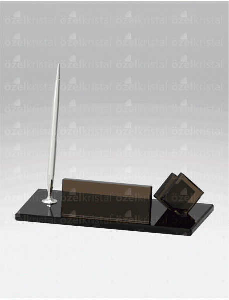 KRİSTAL MASA İSİMLİĞİ MST047