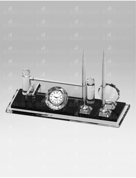 KRİSTAL MASA İSİMLİĞİ MST050