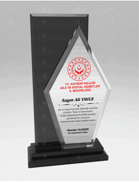 KRİSTAL PLAKET ŞLT102