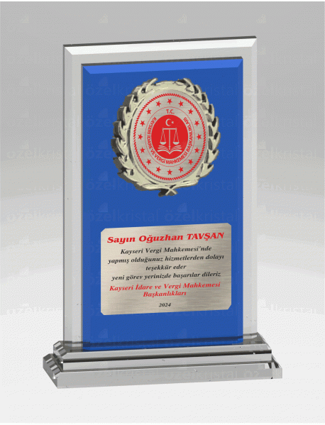 KRİSTAL PLAKET ŞLT103