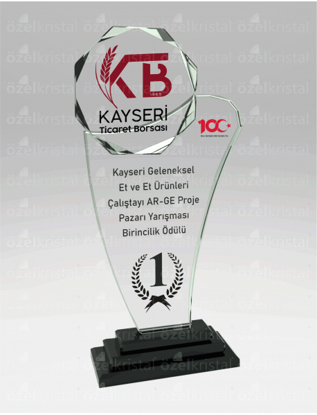 KRİSTAL PLAKET ŞLT002