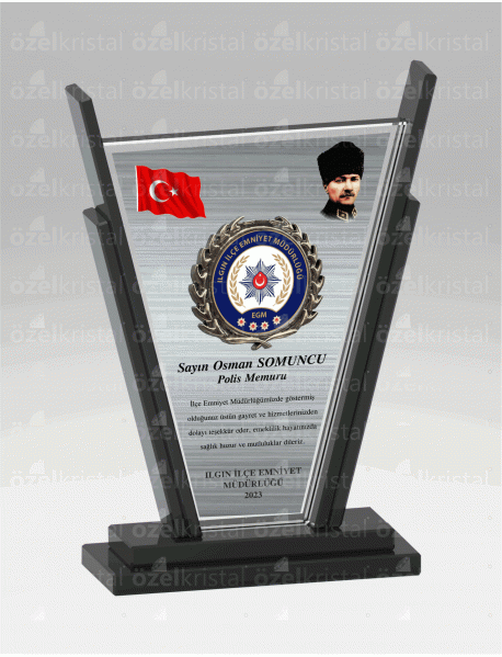 KRİSTAL PLAKET ŞLT036