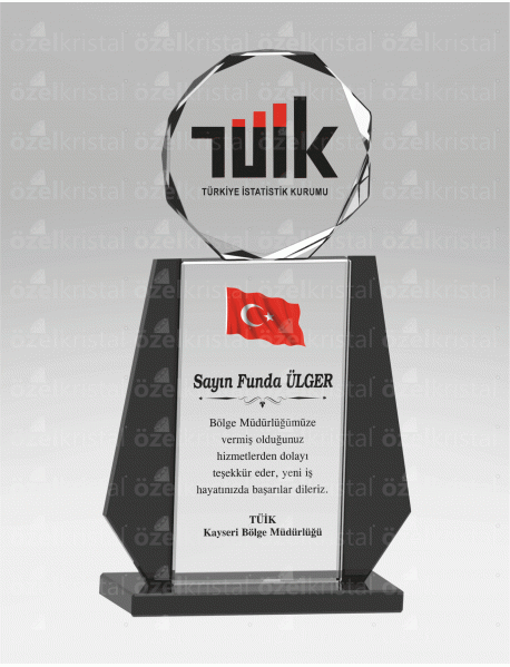 KRİSTAL PLAKET ŞLT040