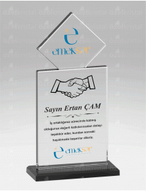 KRİSTAL PLAKET ŞLT048