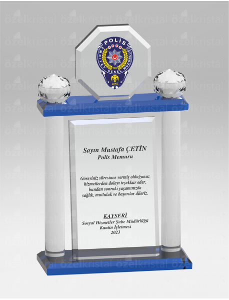 KRİSTAL PLAKET ŞLT067