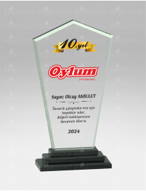 KRİSTAL PLAKET ŞLT075