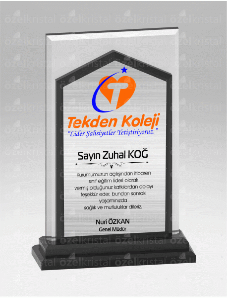 KRİSTAL PLAKET ŞLT105