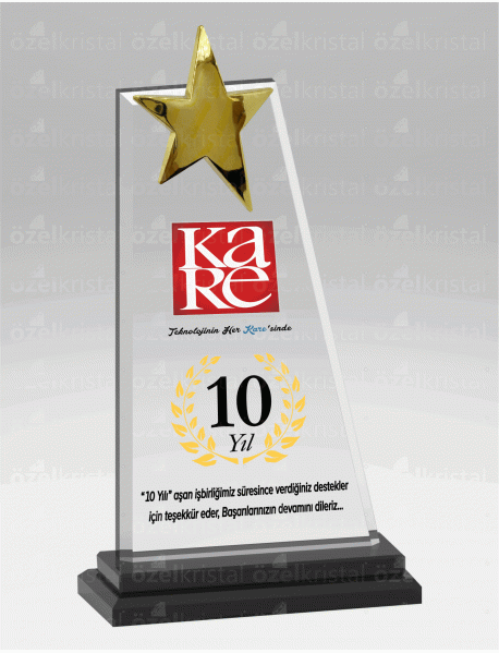 KRİSTAL PLAKET ŞLT081