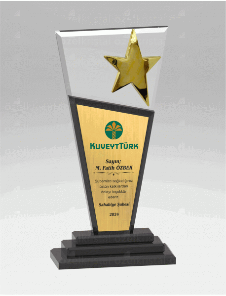 KRİSTAL PLAKET ŞLT033
