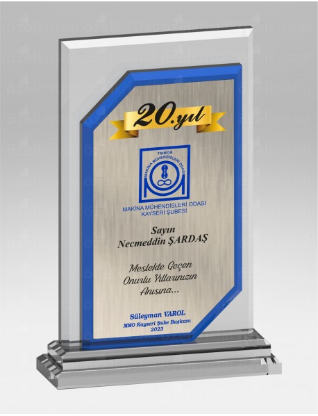 KRİSTAL PLAKET ŞLT104