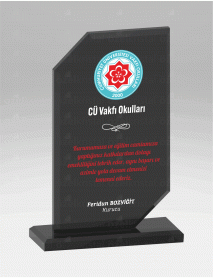  KRİSTAL PLAKET ŞLT010