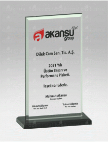  KRİSTAL PLAKET ŞLT011