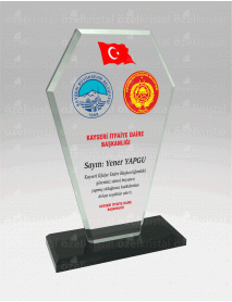  KRİSTAL PLAKET ŞLT018