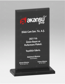  KRİSTAL PLAKET ŞLT011