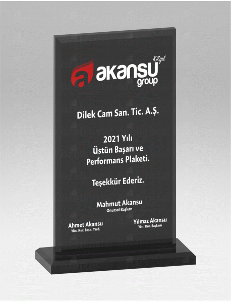  KRİSTAL PLAKET ŞLT011