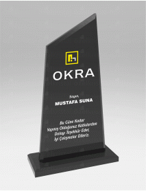  KRİSTAL PLAKET ŞLT012