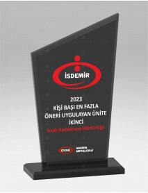  KRİSTAL PLAKET ŞLT007