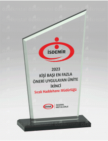  KRİSTAL PLAKET ŞLT007