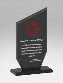  KRİSTAL PLAKET ŞLT014